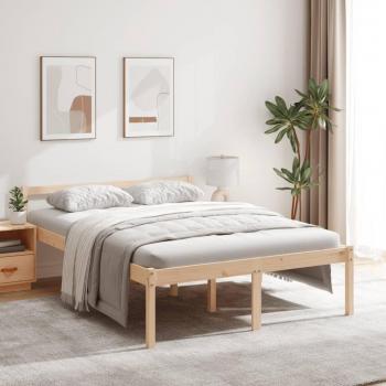VidaXL Senior Adjustable Bed Frame (No Mattress), 135x190 cm, Double