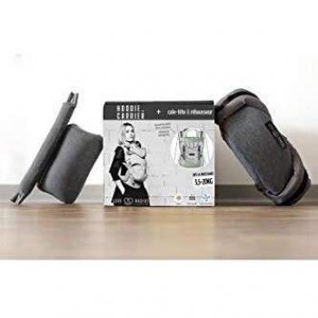 Porte bébé avec kit d'extension Hoodie Carrier Gris flanelle