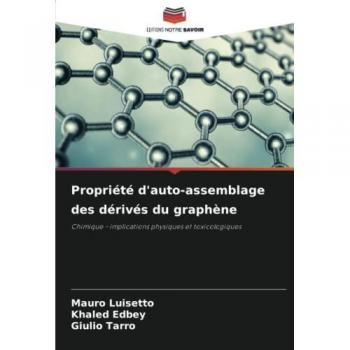 Propriété d'auto-assemblage des dérivés du graphène: Chimique