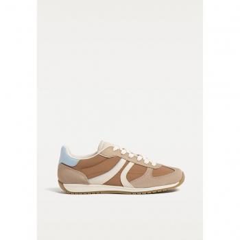 Stradivarius Retro-Style Sneaker BRAUN 41