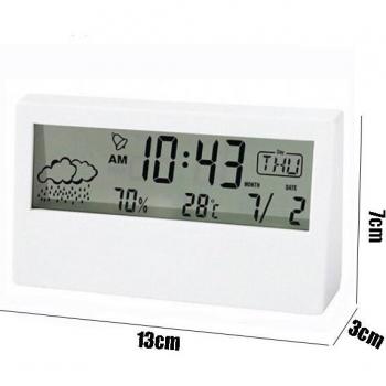 Reloj de Mesa Digital con Temperatura