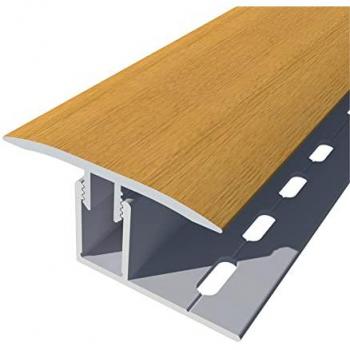 Barre de seuil dilatation chêne brut 90 cm x 3,5 cm