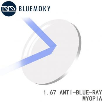 BlueMoky AntiLuz: Lente CR39 con Receta