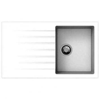 Lavelello Incasso 1 Vasca Cm 86 Beige