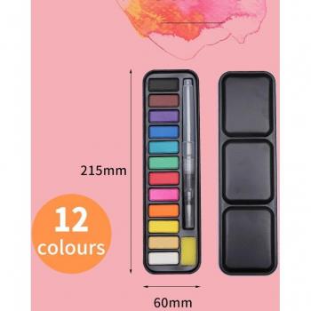 Aquarellfarben für Schule und Kunst 12/18/24 Farben