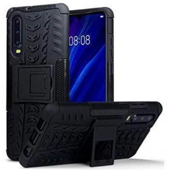 Hochwertige Silikonhülle in Schwarz für Huawei P30 – Ruggiert