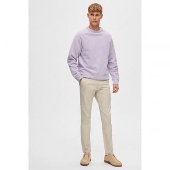 Pantaloni Chino Selected SLHSLIM-NEW MILES 175 Beige