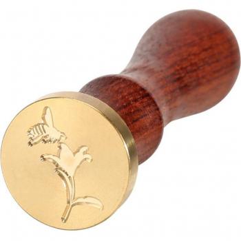 Dekorativer Siegellack Stempel für Hochzeitseinladungen