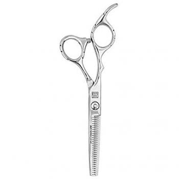 Tijera Esculpir Artero One 40D (Zurdos), Acero 440C, Dientes V, 6.5” – Color Plateado