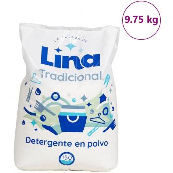 VidaXL 9.75kg White Wash Powder for 150 Loads