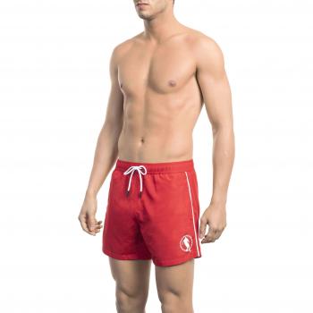 Bikkembergs Red Polyester Swimwear