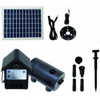T.I.P. Solar‑Pumpenset für Teiche: 800 l/h, LED 8 W