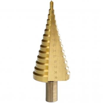 TIMCO 4-20mm Step Drill Bit HSS TiN