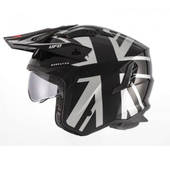 Jet Sheratan Casque de Moto UFO