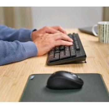 Pack Clavier + Souris RF Trust TKM‑360 – Noir, QWERTY Italien