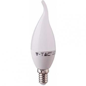 Ampoule LED E14 5,5 W, bougie flamme puce Samsung 6400 K