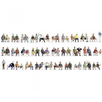 Noch TT Paint‑On Seated Passer‑by