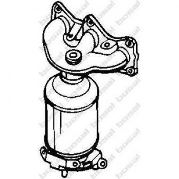 BOSAL 090-562 Katalysator voor Volkswagen Polo IV