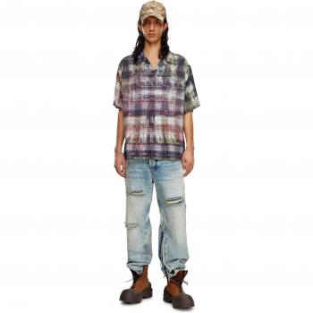 Chemise à motifs Diesel pour homme