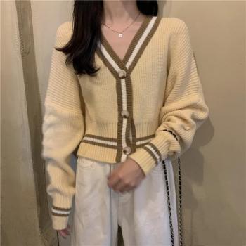 Soft Warm Women’s Striped Cardigan