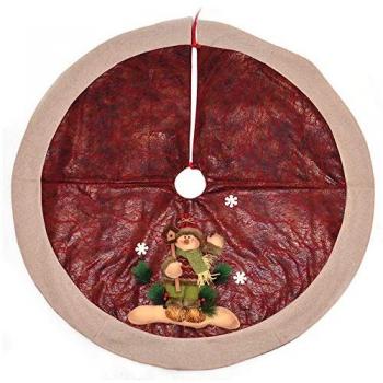 Handmade Christmas Tree Skirt for 5ft-8ft Trees