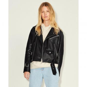Chaqueta motera de cuero JJXX Holly