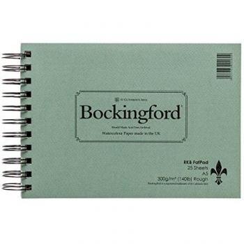 A5 Rough Watercolour Fat Pad 300gsm by Bockingford