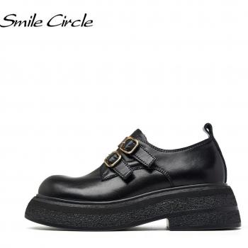 Punk Platform Shoes Femme Redondo Metal