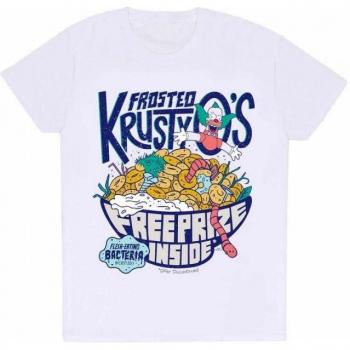 The Simpsons Krusty O's Frosted T-Shirt XXL white