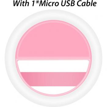 Minianillo de luz para cámara y smartphone