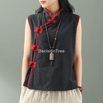 Tops Elegantes de Qipao para Mujer