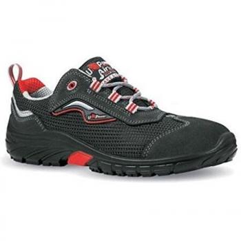 Demon Safety Boots SG20066-47 – S1P SRC – Schwarz/Grau/Rot – Größe 47