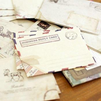 Sobres Retro 12 Piezas para Tarjetas y Álbumes