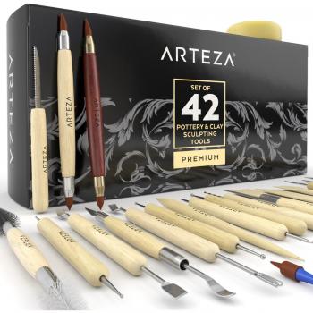 Serie Arteza Pro – set completo di utensili per scultura e lavorazione della pasta