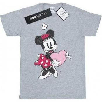 Camiseta de Niña Minnie Mouse con Corazón