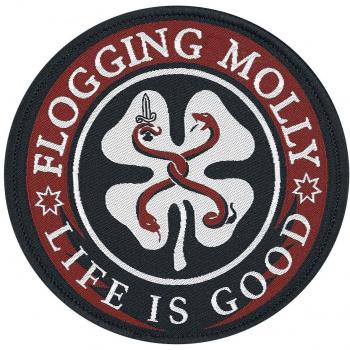 Parches Coloridos Flogging Molly Life Is Good