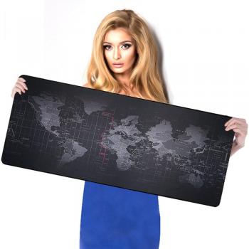 BIFY 90 x 40 cm Wasserfeste Mausmatte – XL Gaming‑Mauspad mit Anti‑Rutsch‑Oberfläche und Kartendesign