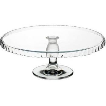 Utopia Patisserie 12.5-inch Footed Glass Cake Display