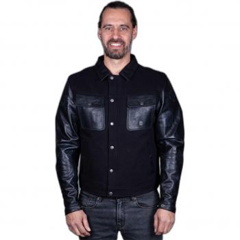 Helstons Kansas Moto Giacca Impermeabile Nero 2XL