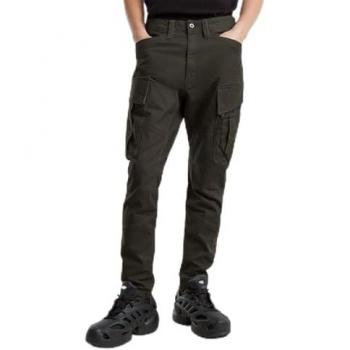 G-Star Pantalón Cargo Zip Pkt 3D Verde Oscuro para Hombre