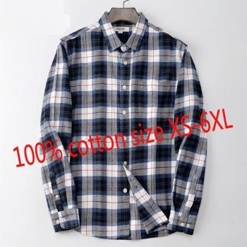 Chemise Ample en Flanelle pour Hommes
