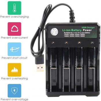 Cargador de Baterías 14500 USB