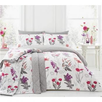 Ingrid Blush Easy Care Super King Duvet Cover Set