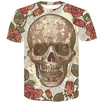 Rebel Skull Mesh T‑Shirt