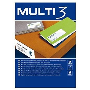 Etiquetas adhesivas impresora 48.5x254 44X corres APLI 01285