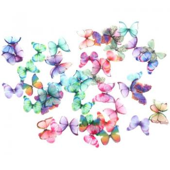 Mariposas Color Grado 50Pcs