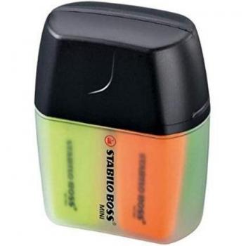 Stabilo Textmarker Boss Mini, 4 Stifte in Kunststoffbox