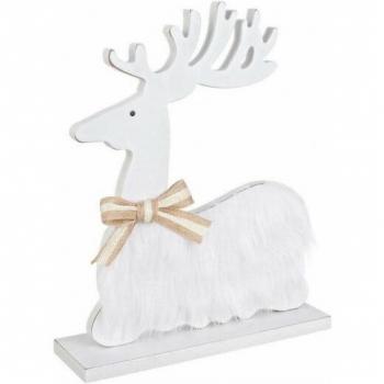 Collezione 6 renne Katrin posate in bianco