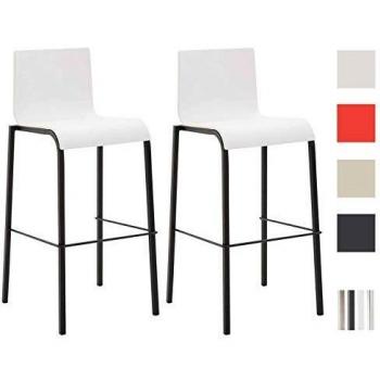 CLP 75 cm Barhocker Set – Rote/Schwarze Variante