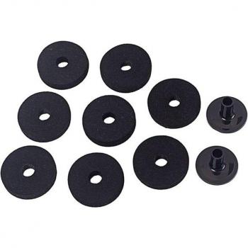 8PCS Felt Washers and 2PCS Cymbal Sleeves for Drum Accessories